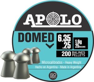 Apolo E13501 25 Caliber 25Gr Domed 200 Pack