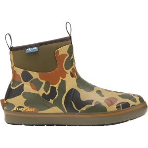 LaCrosse Alpha Deck Boot 6" Hardwoods Duck Camo Men's Size 10M