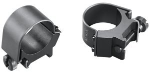 Weaver 49121 30mm Low Detachable Rings Matte Black Aluminum