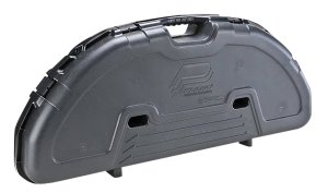 Plano 111096 Compact Bow Case Black with Foam Padding and Lock System