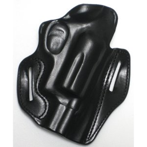 DeSantis 002BAI6Z0 Speed Scabbard RH Leather Holster for 2" Judge PD