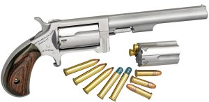 NAA Sidewinder 22LR/22WMR COMBO *CA Compliant 22 LR/22 Mag 5rd 4" MAGNUM