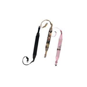 Bulldog BD815S Deluxe Padded Camo 1in Rifle Sling w/ Quick-Release Swivels