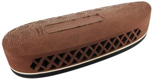 Pachmayr F325 Deluxe Field Recoil Pad Small Brown Rubber Stippled Face