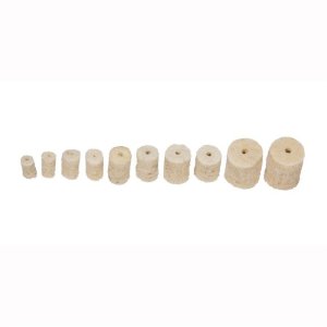 Tipton 40 Caliber Durable Felt Gun Cleaning Pellets, 50 Count, White