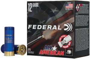 Federal Premium All-American FAA12H75 12 Gauge 2.75 In 1 1/8 oz