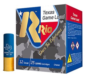 Rio Ammunition TGHV368TX 12 Gauge 2.75In Texas High Velocity