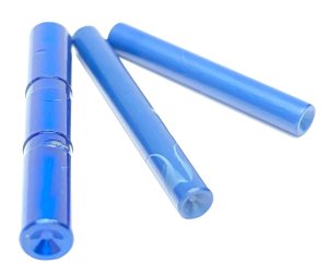 Cross Armory CRG5PSBL Dimpled 3 Pin Set Blue Steel for Glock Gen5