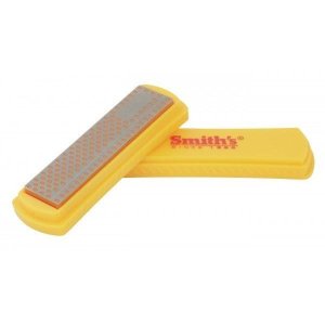 Smith's 4-inch Diamond Sharpening Stone-Fine with Cover