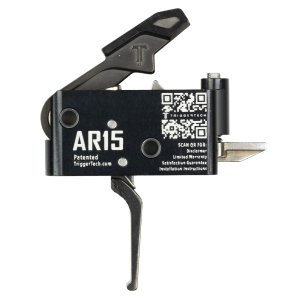 TriggerTech AR0SBB25NNF AR15 Single-Stage Trigger 2.5-5 lbs PVD Black