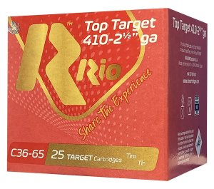 Rio Ammunition RC369 Top Target 410Gauge 2.50In 9Shot 25PerBox