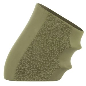 Hogue 17001 HandAll Grip Sleeve OD Green Textured Ambidextrous