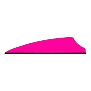 Q2i Fusion X-II Pink 2.1" Shield Cut Low Profile Vanes 100pk Q05045