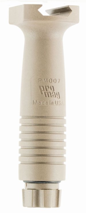 ProMag PM007FDE Swiss Pattern Vertical Foregrip AR-15 FDE Polymer