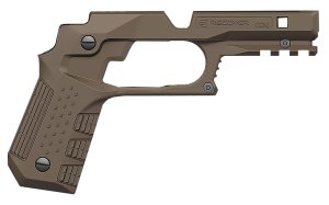 Recover Tactical CC3C02 1911 Officer Tan Polymer Grip & Rail System
