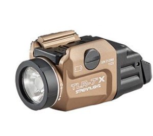 Streamlight TLR-7X 69429 500 Lumens LED Gun Light FDE IPX7 Waterproof