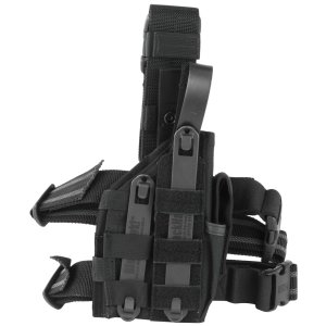 Blackhawk 40MLH1BK Omega VI Ultra Holster, Ambidextrous, Black, Nylon
