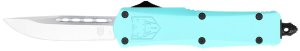 CobraTec Knives FS-3 STBFS3DNS 2.75 In D2 Steel Mint Blue Handle