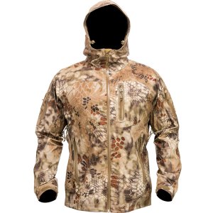 Kryptek 15KOLJH7 Koldo Rain Jacket Highlander 2XL, 3-Layer DWR, Waterproof