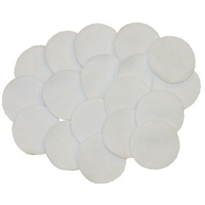 Brownells Round Cotton Flannel Patches 2.25" .35 CAL/20 Ga 1000 Pack