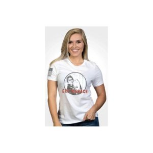 Nine Line Apparel GGrace Relax Fit T-Shirt White XL