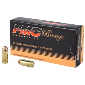 PMC .380 Auto 90gr FMJ Ammo 50 Rounds Box