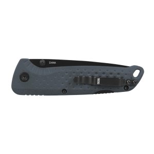 SOG Knives Adventurer LB Folding Knife 3 Drop Point Blade Grey