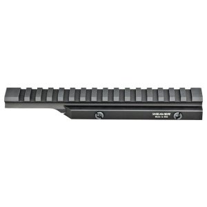 Weaver 99675 AR Flat Top Riser Rail 6061-T6 Aluminum Matte Finish