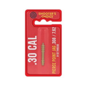 Shooter's Choice SHF-J30 .30 Cal Brass Jag 8-32 Threads