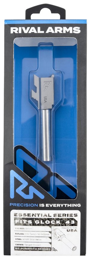 Rival Arms RA-RA22G301D 9mm 3.41 In Stainless for Glock 43