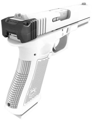 Recover Tactical GCH4201 Glock 42 Upper Charging Handle Black Polymer