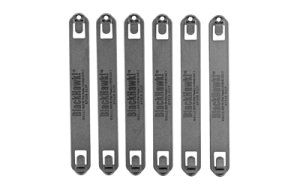 Blackhawk Speed Clip 7" Polymer Pouches Mount, STRIKE PALS/MOLLE Platform, 6-Pack, Black, 38C706BK