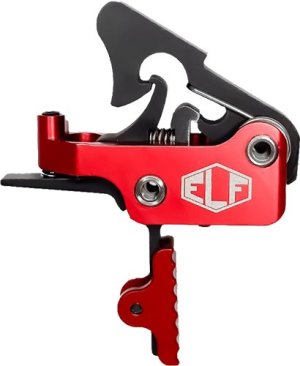 Elftmann APEX-PRO-R-S Trigger AR Platforms 2.75-7lbs Straight Red