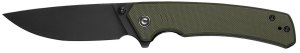 CIVIVI Merit C24012-2 1288 3.28 In Folding Drop Point Plain Black