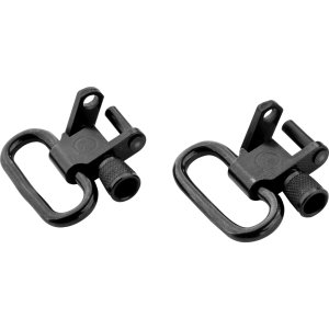 CVA Quake Hush Stalker II Swivels 1in Black Pair 23401-2