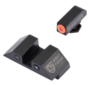 Night Fision GLK003003OGZ Tritium Night Sights Glock 42/43/43X Green/Orange
