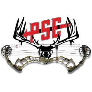Raxx PSE Bow Hanger Carbon Steel Powder Coat Dual Hooks
