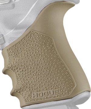 Hogue 17043 HandAll Beavertail Grip Sleeve Dark Earth Fits Glock Gen3-4
