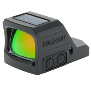 Holosun HS407CX3RD Red 2MOA Dot, 7075 Aluminum, Open, Solar Shake Awake