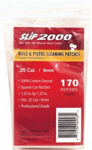 Slip 2000 60948 25Cal 6mm Premium Cleaning Patches