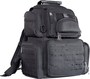 Bulldog BDT414B Medium Tactical Handgun Range Backpack