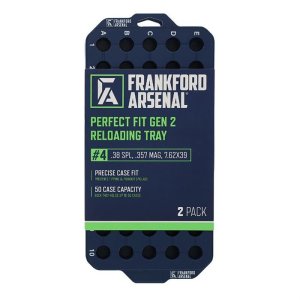 Frankford Arsenal Perfect Fit Reloading Tray #4 .38 SPL .357 MAG 2/ct