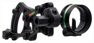 TruGlo TG6211B Range Rover Bow Sight Black 1-Pin .019"