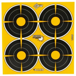 EzAim Splash Bullseye Adhesive Targets 3 in. 12 pk.