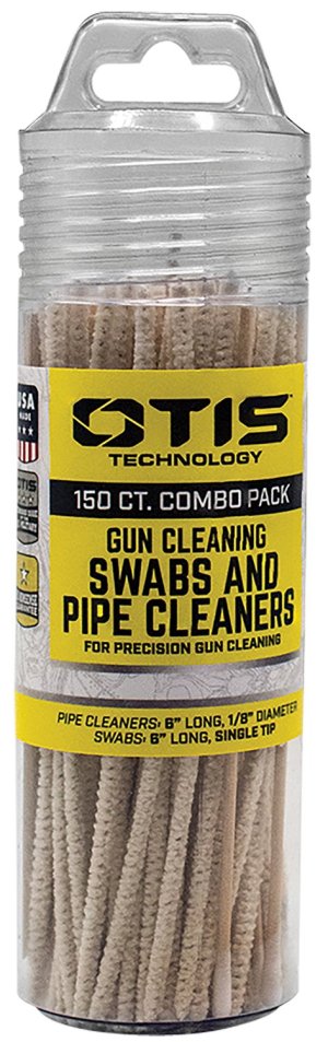 Otis FG241857 Gun Cleaning Swabs & Pipe Cleaners Combo Pack 100/50 6" Long