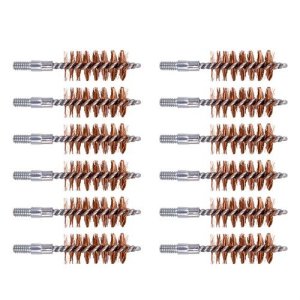 Brownells 050806001916 50 Cal Pistol Bore Brush 12-Pack Bronze
