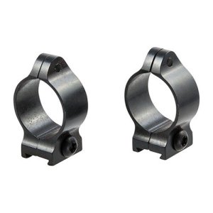 Talley 100003 1" Low Satin Blue Fixed Scope Rings