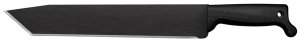 Cold Steel CS97BTMS Tanto Machete 13" 1055 Carbon Steel Blade Black Handle
