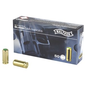 Umarex USA 2252753 9mm PAK Blanks 50 Rounds for Replicas