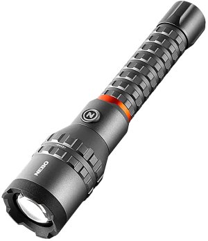 NEBO NEBFLT1039 Davinci 7000L Flashlight Gray 7000 Lumens LED USB-C